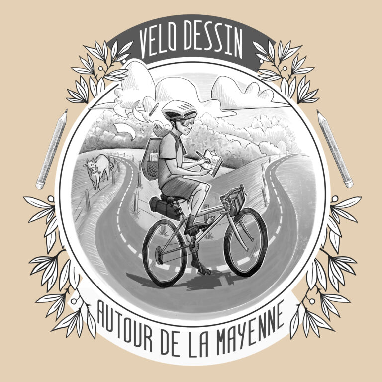 Vélo-Dessin en Mayenne
