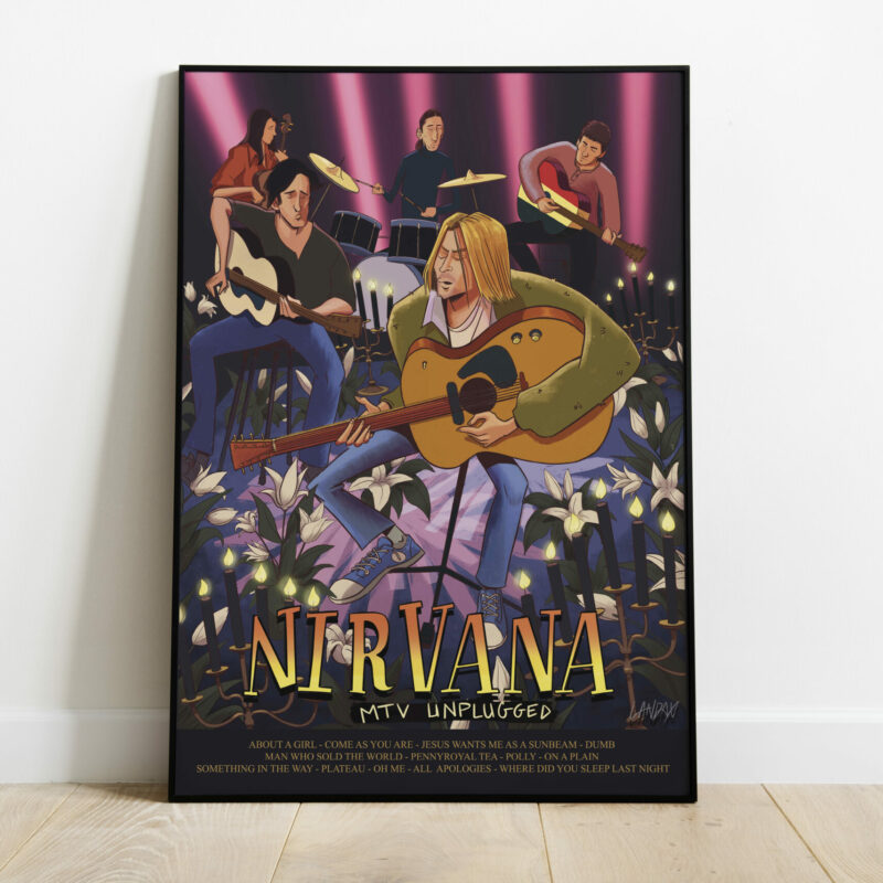 Affiche poster Nirvana​